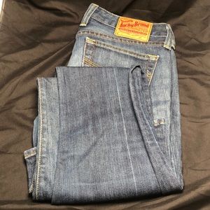 Lucky Brand Lola Bootcut Dark Wash. On Trend!